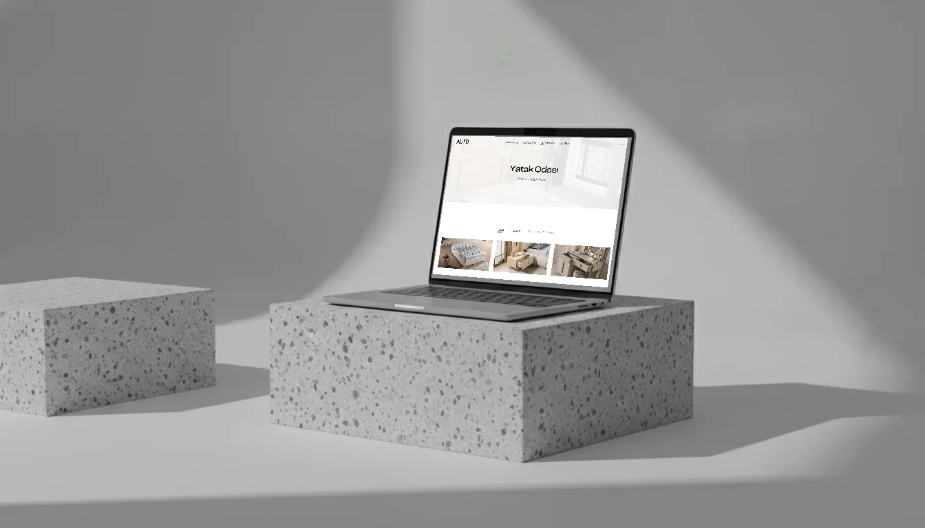 AL-FO Furniture Catalog Website - Project Visual