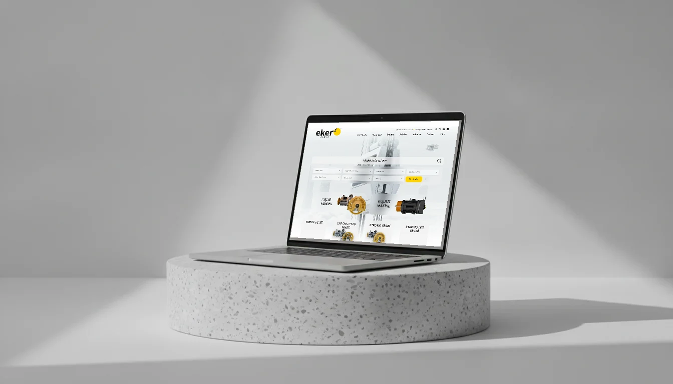 Eker Elevator Multilingual Corporate Web Platform - Project Visual