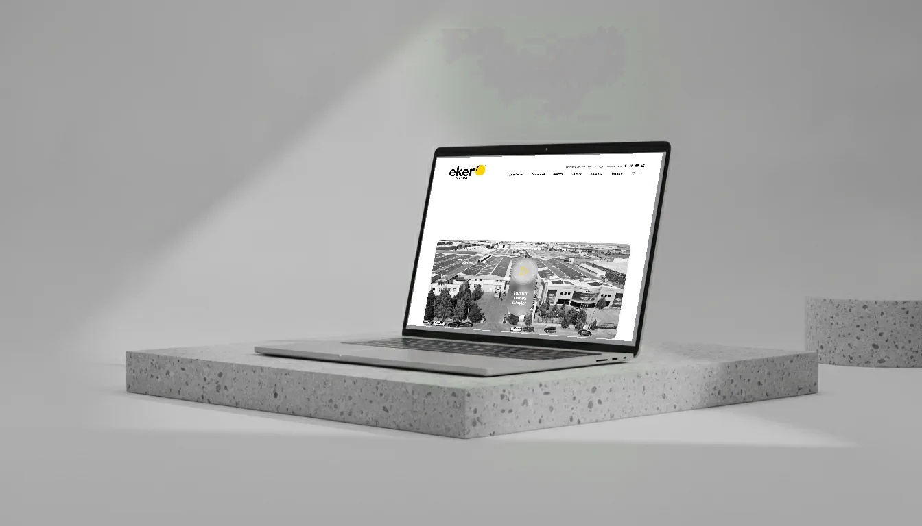 Eker Elevator Multilingual Corporate Web Platform - Project Visual