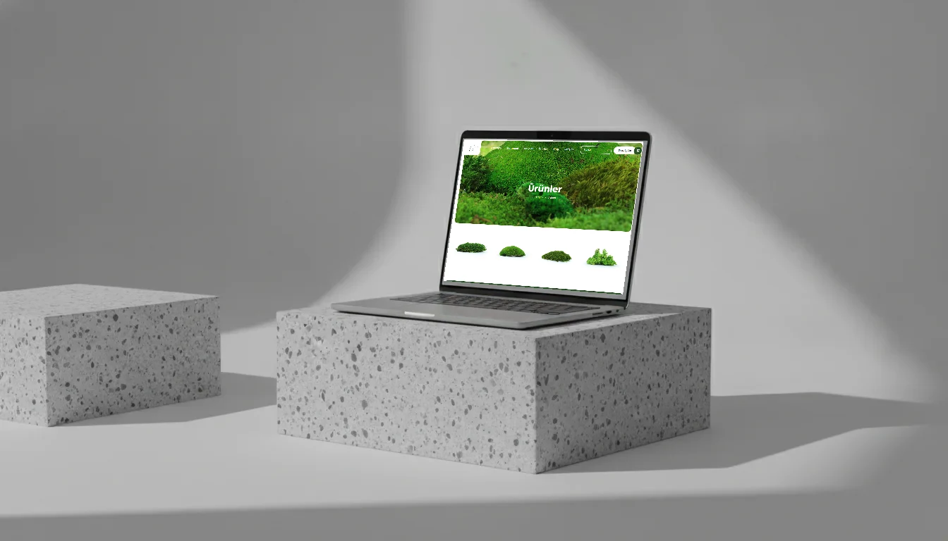 Fi Plant Art Corporate Website & Product Catalog - Project Visual