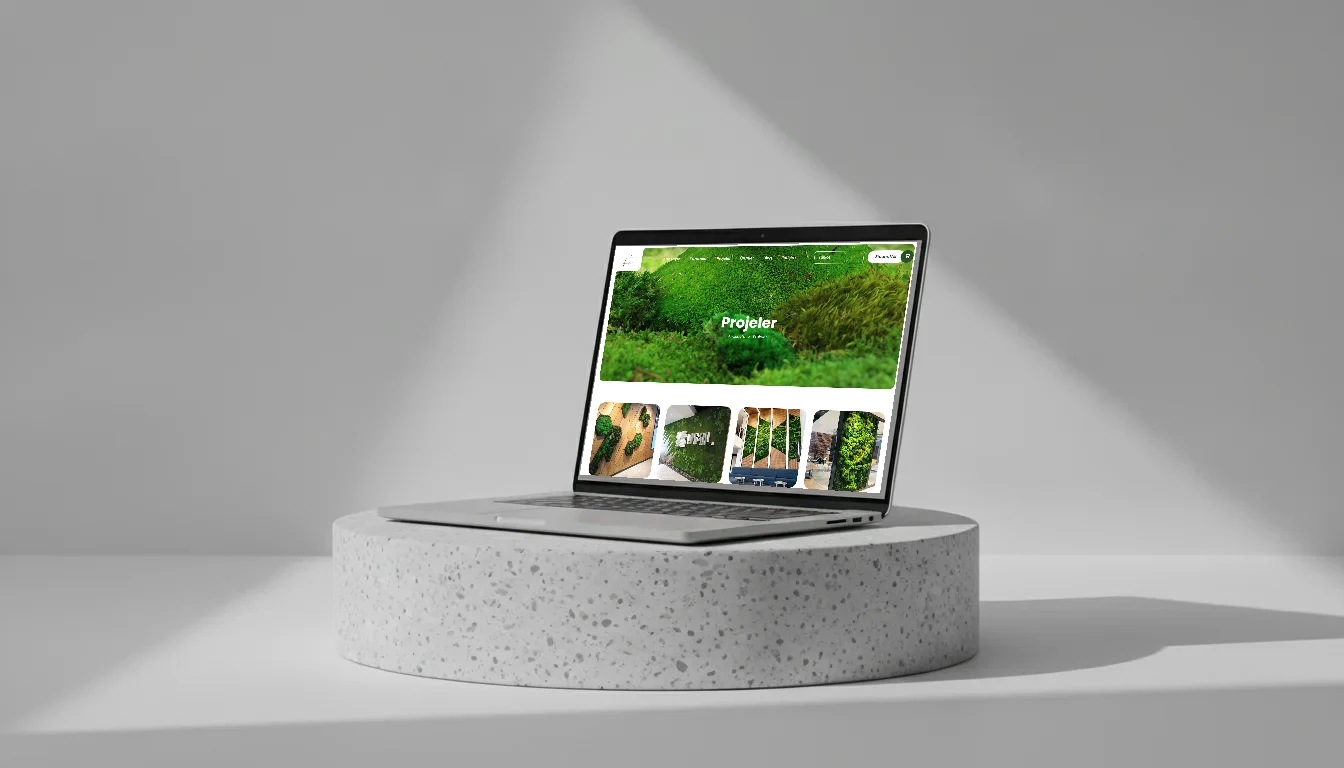 Fi Plant Art Corporate Website & Product Catalog - Project Visual
