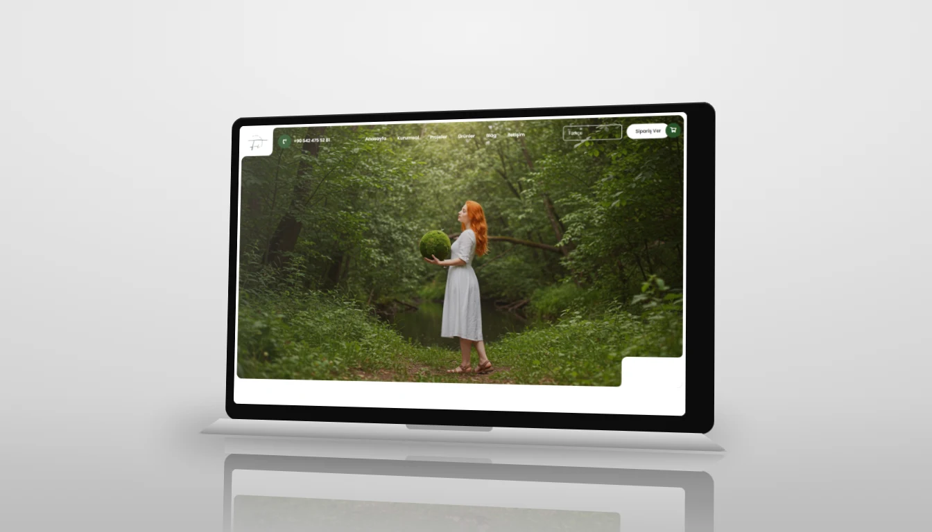 Fi Plant Art Kurumsal Web Sitesi ve Ürün Kataloğu